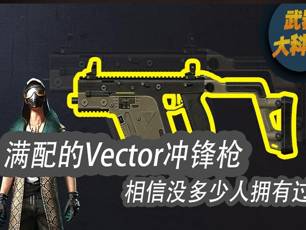 和平精英Vector和uzi如何选择，两者皆是近战利器
