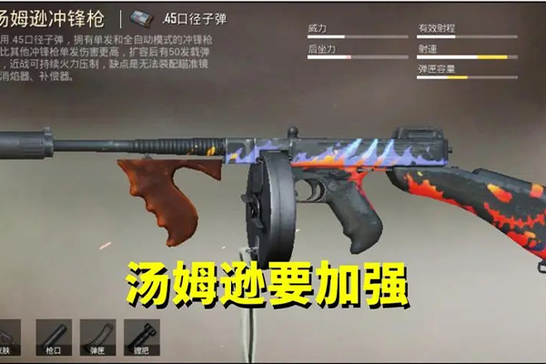 和平精英汤姆逊配件