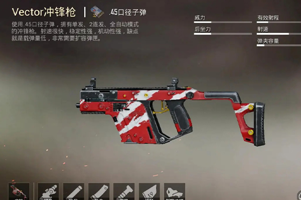 和平精英vector皮肤