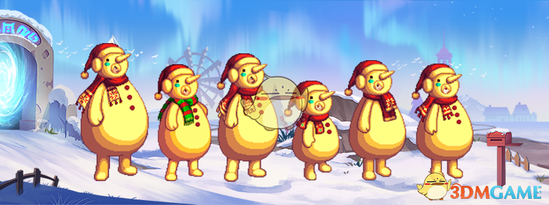 《DNF手游》璀璨雪人礼包雪人套装扮介绍