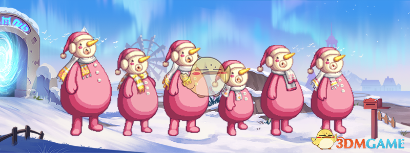 《DNF手游》璀璨雪人礼包雪人套装扮介绍