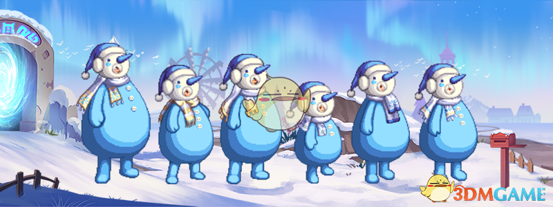 《DNF手游》璀璨雪人礼包雪人套装扮介绍