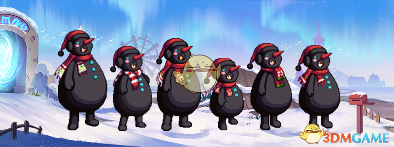 《DNF手游》璀璨雪人礼包雪人套装扮介绍