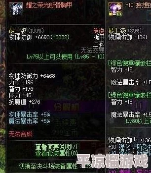 DNF玩家必看：重版装备选择指南，哪个版本最适合你？