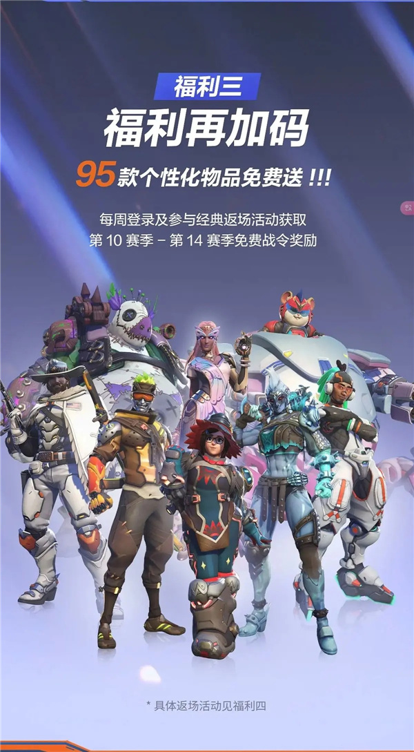 《守望先锋回归》补偿奖励一览回归补充福利有什么5