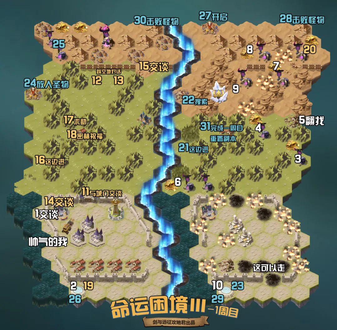 《剑与远征》命运困境攻略命运困境通关攻略2