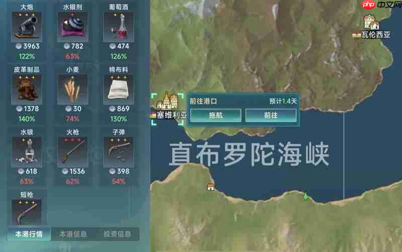 大航海时代传说港口怎么投资 港口投资性价比详细解析