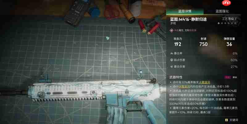 七日世界M416怎么配装 M416静默归途配件推荐