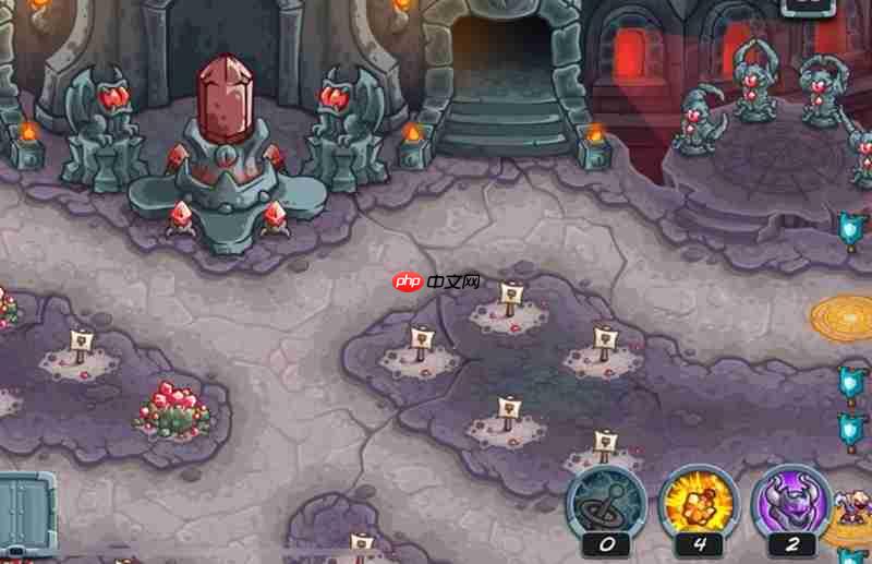 王国保卫战5四个石像怎么解谜 神庙庭院通关攻略