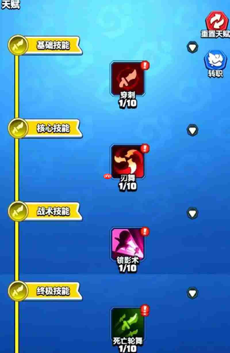 勇者联盟刺客怎么加点 刺客天赋加点详细推荐