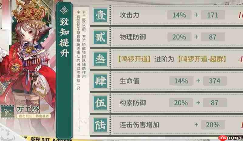 物华弥新万工轿有什么技能 万工轿技能是什么