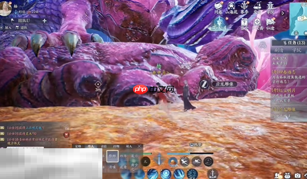 诛仙2应龙雕像奇遇坐标是什么 应龙雕像东海奇遇完成方法