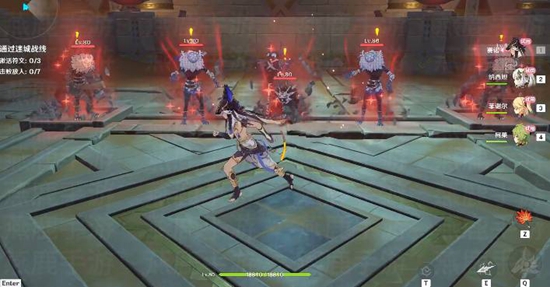 原神雷林试炼怎么过