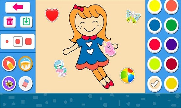 儿童涂色画画免费版下载