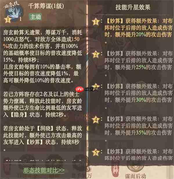 这城有良田侠士房玄龄阵容推荐