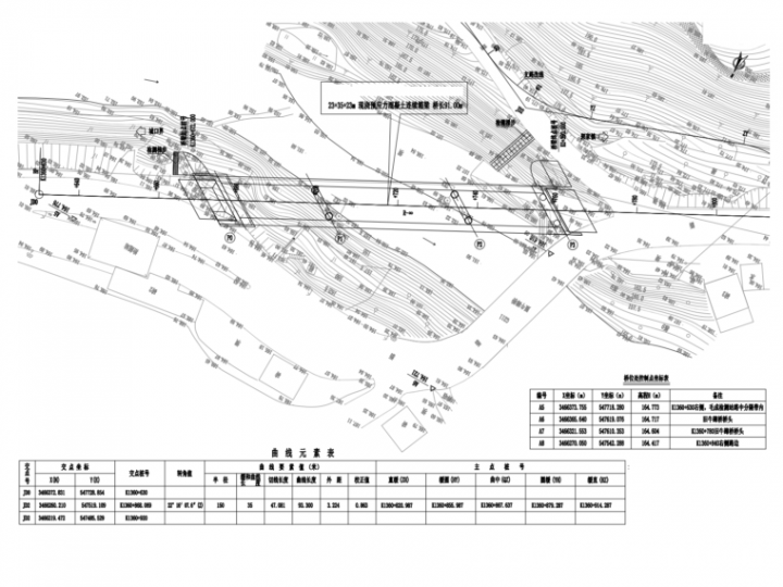 一套81m预应力砼连续箱梁桥（新牛蹄桥）施工图
